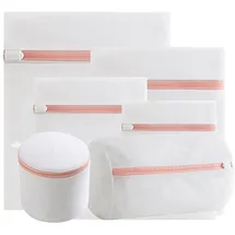 Intirilife Wäschenetz 6er Set 50 x 60/40 x 50/30 x 40/25 x 25/15 x 17/33 x 22 cm