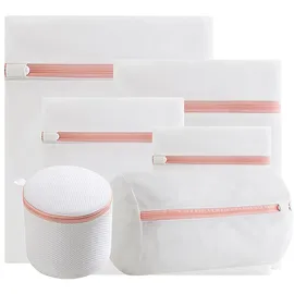 Intirilife Wäschenetz 6er Set 50 x 60/40 x 50/30 x 40/25 x 25/15 x 17/33 x 22 cm