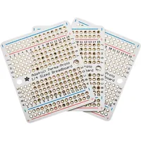 DEBO LK 44X55 3 - Entwicklerboards - Laborkarte, 44 x 55 mm, 3er-Pack