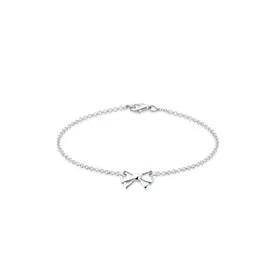 Elli Armband Damen Schleife Bow Romantik Verspielt Basic in 925 Sterling Silber
