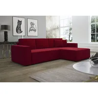 Fun Möbel Ecksofa Schlafsofa Sofa CONOR PREMIUM Stoff Kronos