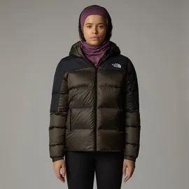 The North Face Outdoorjacke Diablo DOWN Hoodie Jacket Damen, SMOKEY BROWN BLACK heat), Größe XS