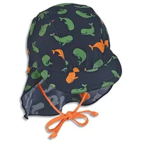 Sterntaler Schirmmütze mit Nackenschutz marine, 51 cm