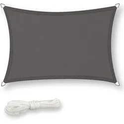 Sonnensegel Rechteck, HDPE
