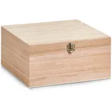 Zeller Aufbewahrungsbox, 26 x 26 x 12,5 cm,