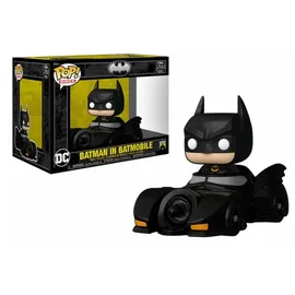 Funko Batman w/Batmobile 9 cm