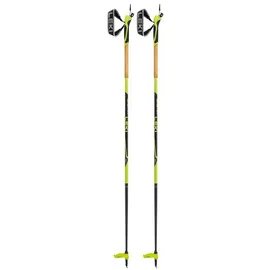 Leki Alpino Leki Mezza Train Skistöcke (Größe 135cm, gelb)