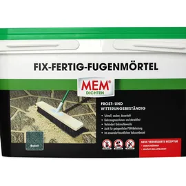mem Fix-Fertig-Fugenmörtel 25 kg basalt