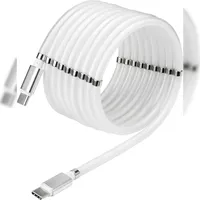 Renkforce USB-Kabel USB 2.0 USB-C® Stecker, USB-C® Stecker 2.00 m Weiß vergoldete Steckkontakte