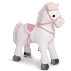 Pink Papaya Stehpferd 60cm zum Draufsitzen für Kinder Luna