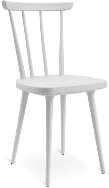 Stuhl W-1960 Chairity Wagner weiß, Designer Peter Wagner, 87x43x45 cm