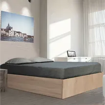le quai des affaires Bilbao 160 x 200 cm Beige