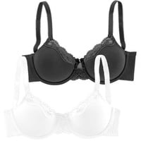 PETITE FLEUR Bügel-BH Damen schwarz+weiß Gr.95B