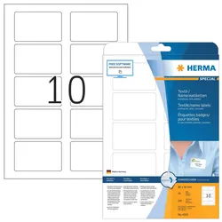 HERMA Namensetiketten 4514 weiß 80,0 x 50,0 mm