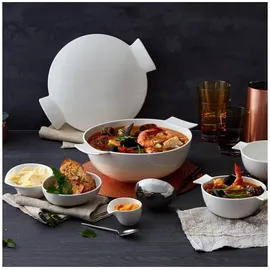 Villeroy & Boch Soup Passion Terrine Weiß 2,5 l 4-tlg.