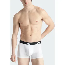 adidas Active Flex Cotton Boxershorts 3 Einheiten Schwarz / Weiß / Grau S
