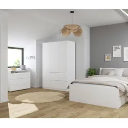 rauch Kommode »Joel« - 93x42x81cm - weiß - Holz / Holz
