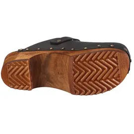 Sanita Wood-Kristel Open Clog Black Gr.37 - Grau - 37