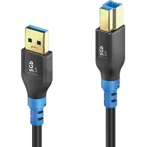 PureLink FlexInstall USB-A auf USB-B Kabel USB 3.0 5Gbps 1.00m