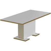Esstisch Hochglanz Esszimmertisch Tisch Jose ausziehbar 140-180 cm x 90 cm versc