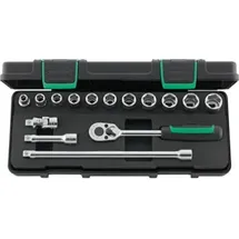 Stahlwille 3/8" (10mm) Steckschlüsselsatz Nr.456/11/4 KN 15tlg.