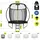 HyperMotion Kindertrampolin 244 cm Schwarz