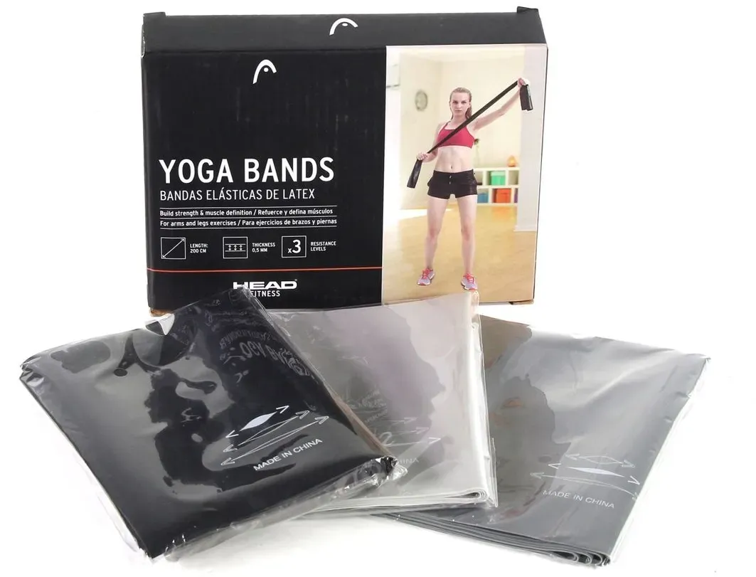 Head NT961 Latex Band / Thera Band / Power Band / Gummi Band Set 3 tlg.