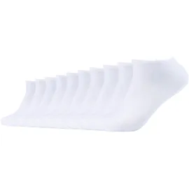 s.Oliver Sneakersocken 10er Pack Weiß 43-46