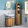 SoBuy Waschbeckenunterschrank Badschrank Waschtisch Unterschrank Badmöbel Vintage BHT ca: 60x60x30cm