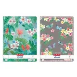 Herlitz Spiralblock A4 Ladylike 80 Blatt liniert Mehrfarbig