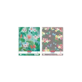 Herlitz Spiralblock A4 Ladylike 80 Blatt liniert Mehrfarbig