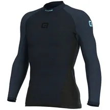 ALÉ Klima Langarm-baselayer Blau/Schwarz L/XL