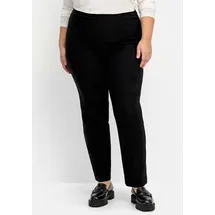 sheego Schlupfhose schwarz 48