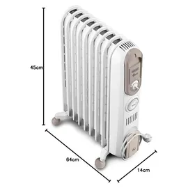 De'Longhi Vento 1800 W Weiß
