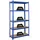 Proregal Schwerlastregal Stahl 180x90x40 blau