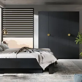 Konsimo Esstisch VIDIS Esszimmertisch, Ausziehbar - Schwarz