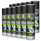 Spraytive 12 x 500ml Power Bremsenreiniger Spray - Hochwirksamer Industriereiniger und Kaltreiniger: Entfernt Schmutz, Öl, Fett, Rost und Bremsflüssigkeit – Made in Germany