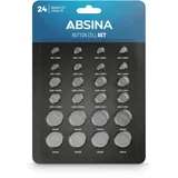 Knopfzellenset 24-teilig