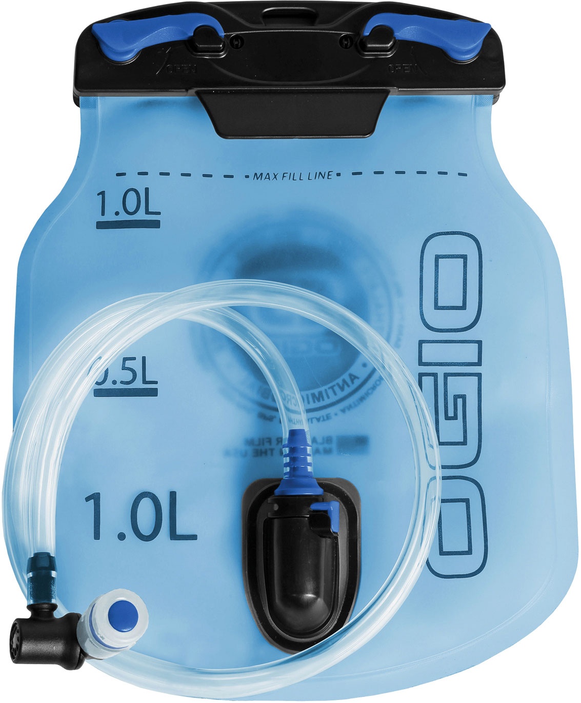 Ogio Hydration, vessie - Bleu-Transparent - 1 L