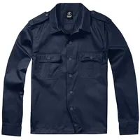 Brandit Textil Us Langarmhemd Navy 2XL