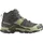 Salomon X Ultra 5 Mid GTX Herren Peat / Gray Green / Blue Nights 42