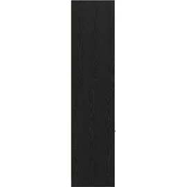 vidaXL Apothekerschrank Schwarze Eiche 30 x 41 x 174,5 cm Schwarz