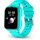 SPC Smartee 4G Kids BT 40 mm Kunststoffgehäuse Türkis Silikonarmband Türkis M
