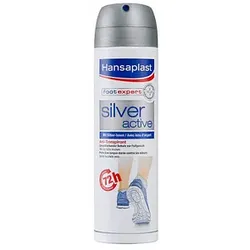 Hansaplast Silver active Fußdeo 150,0 ml