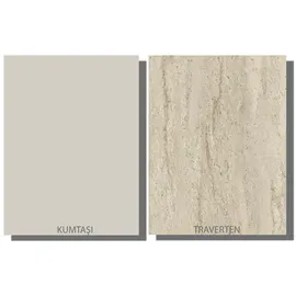 moebel17 Sideboard Veyron Beige Granit Optik