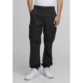 URBAN CLASSICS Ripstoploose Fit Cargohose Black 34