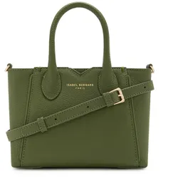 Isabel Bernard Handtasche Honoré Cloe Mini braun - leder Grün Damen 