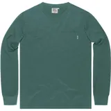 Vintage Industries Grant Pocket Langarmshirt grün-blau L