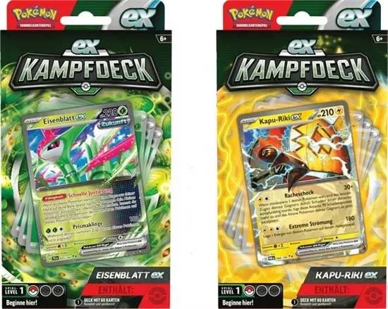 Pokémon Company Pokémon Sammelkartenspiel: Karmesin & Purpur Kampfdeck Ex  (zufällige Auswahl)