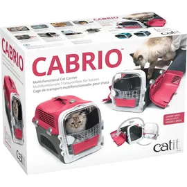 AS Discount Cabrio Transportbox 51 x 33 x 35 cm Rot/Grau